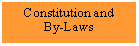 Text Box: Constitution and By-Laws